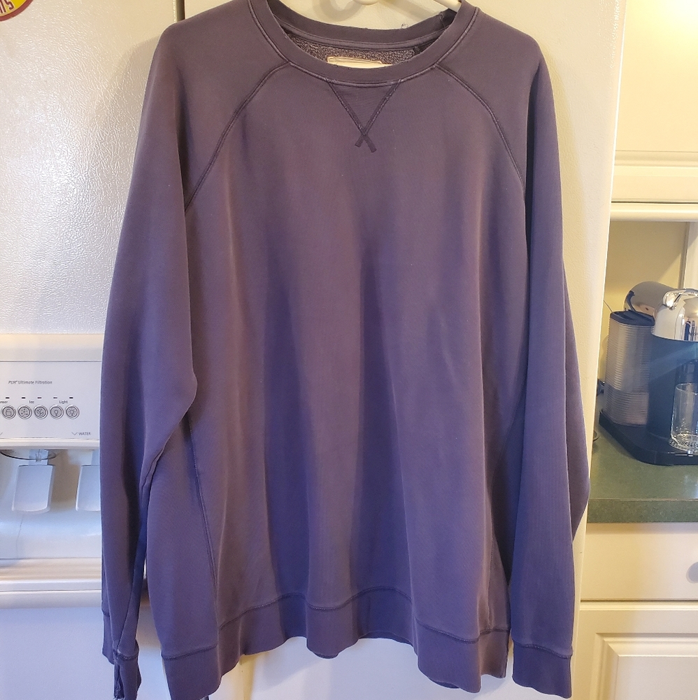 Distressed Blue Sweater